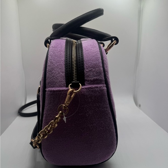 Juicy Couture Purple Lovers Club Daydreamer Shoulder Bag Handbag Charms Bow NWT - Picture 4 of 6
